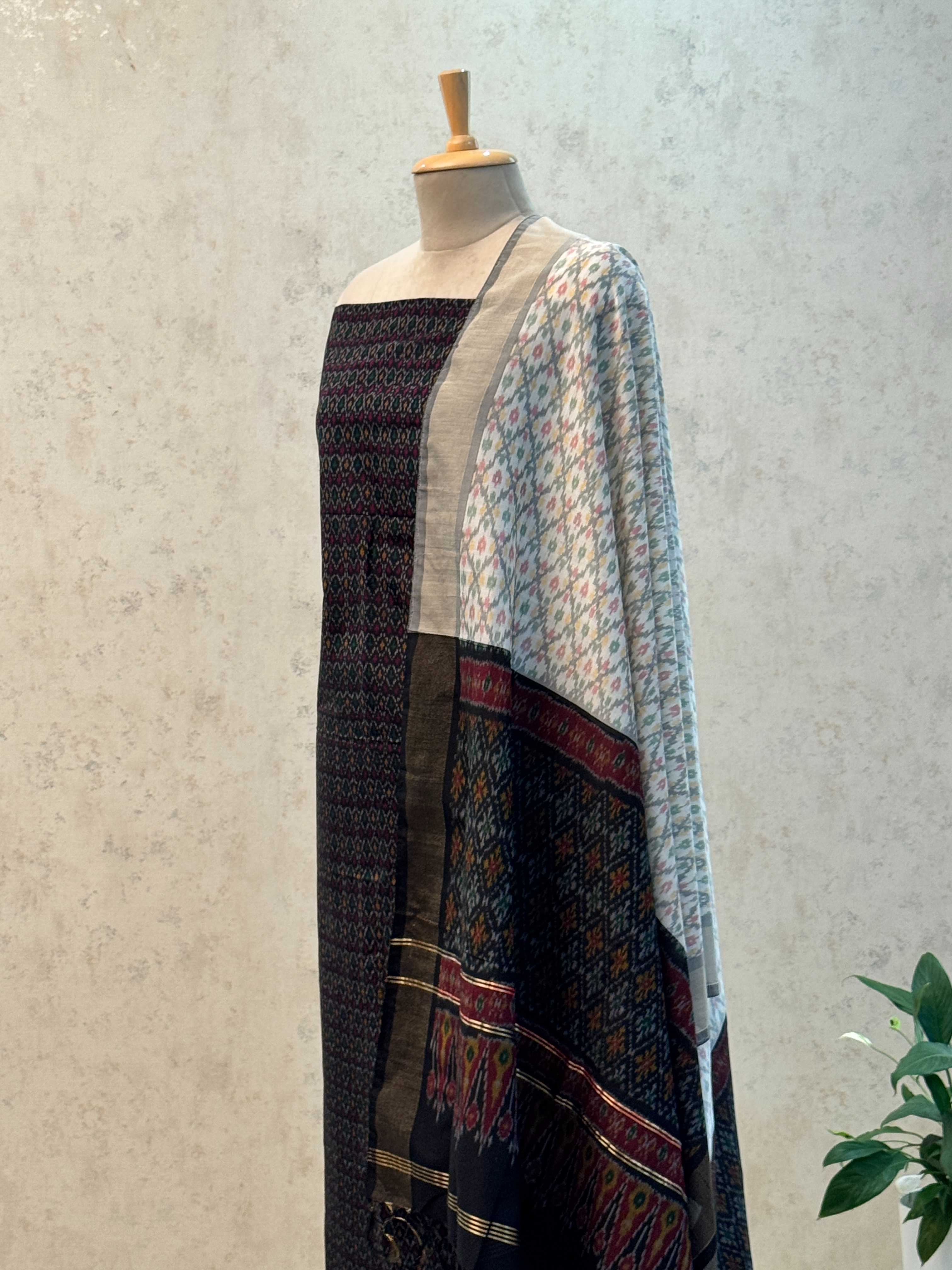 SICO ikkat pochampally dress material 2pc set