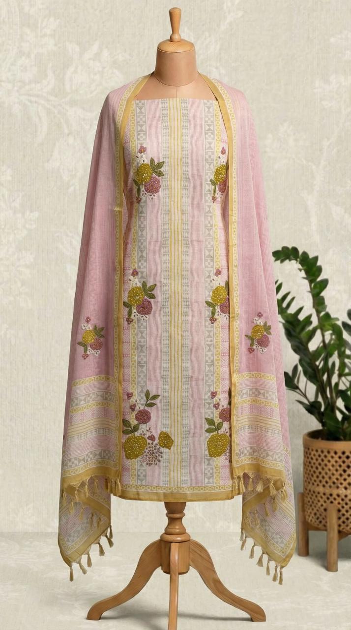 Jute Linen 3PC Suit Set